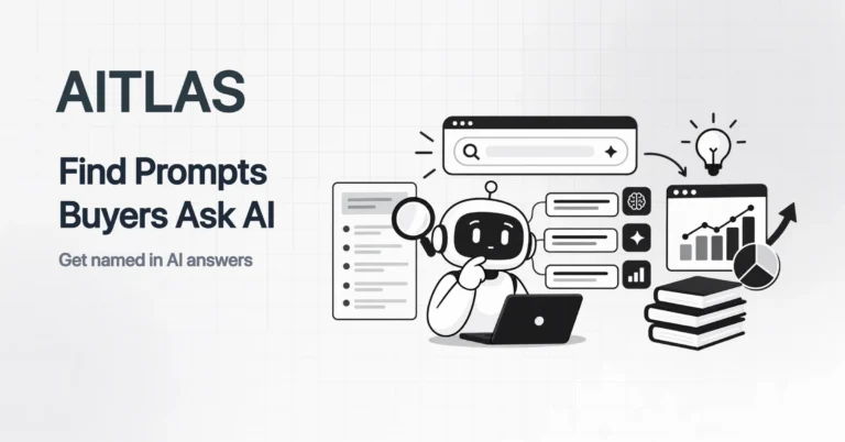 Prompt research for AI SEO - a keyword expanding into full conversational prompts asked to AI assistants